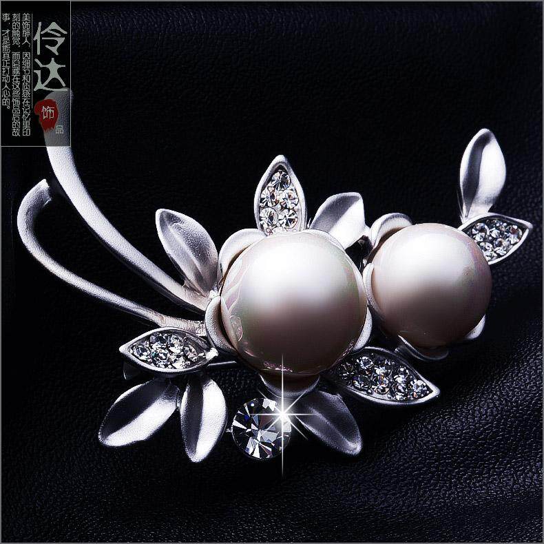 Broche femme LINGLADY en Zircon diamant - Ref 1185589 Image 19