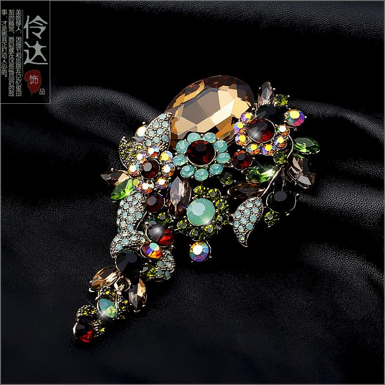 Broche femme LINGLADY en Zircon diamant - Ref 1182125 Image 21