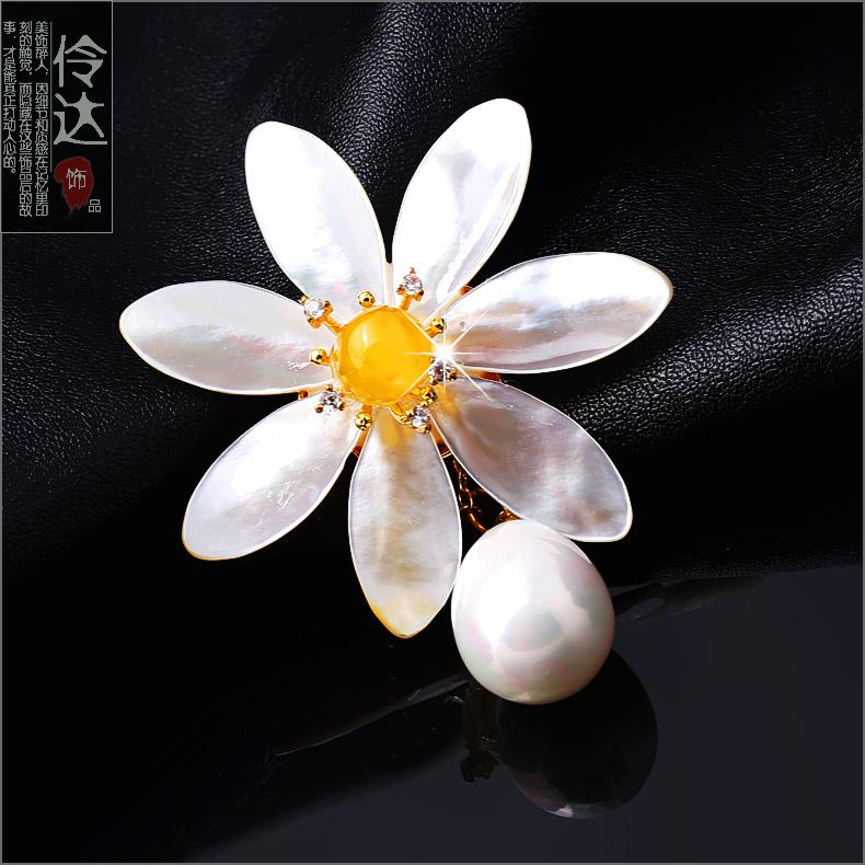 Broche femme LINGLADY en Zircon diamant - Ref 1174199 Image 17