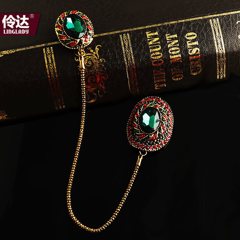 Broche femme LINGLADY en Zircon diamant - Ref 1176212 Image 13