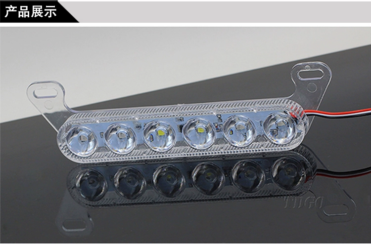 Xe máy LED nhấp nháy đèn phanh lái xe đèn xe điện scooter đèn hậu sửa đổi đèn trang trí đèn cảnh báo đèn led hậu xe máy