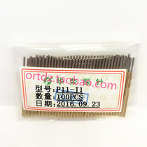 P11-J1 Huarong probe 1 0mm spring test needle straight round head thimble electronic needle quality assurance