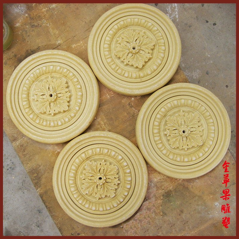 Sandstone flower plate water spray mouth sandstone embossed fresco water view landscape flower plate sandstone flowing water plate flower plate set