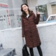 Áo cotton mỏng dành cho nữ mỏng và dài nhẹ 2018 phiên bản mới của Hàn Quốc áo khoác cotton thẳng giản dị thời trang