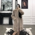 2019 áo khoác lông chồn mới toàn bộ lông chồn lông dài nhập khẩu lông chồn lông Hained lông lông - Faux Fur