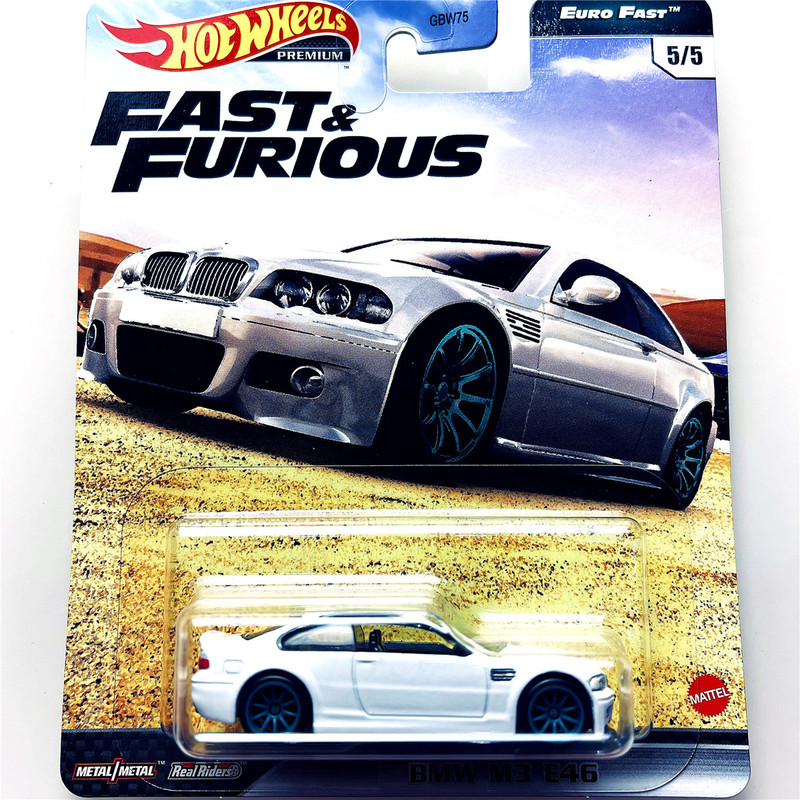 Hotwheels Fast & Furious Speed and Passion Collectible Car Model Bmw M3 E46