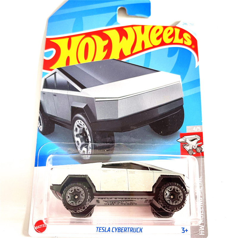 Hotwheels Hot Wheels 24Q Alloy Car Model C4982 Tesla Tesla Cyber Pickup Cubertruck