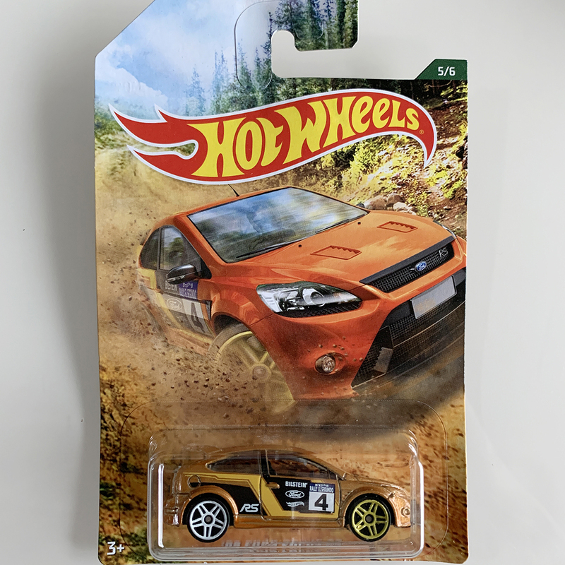 Hotwheels Hot Wheels Rally Car Gdg44 Alloy Car Model Ford Focus Ford Focus Rs