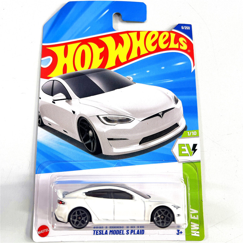 Hotwheels 25Ea24P Car Model C4982 Tesla Tesla Model S Plaid Electric