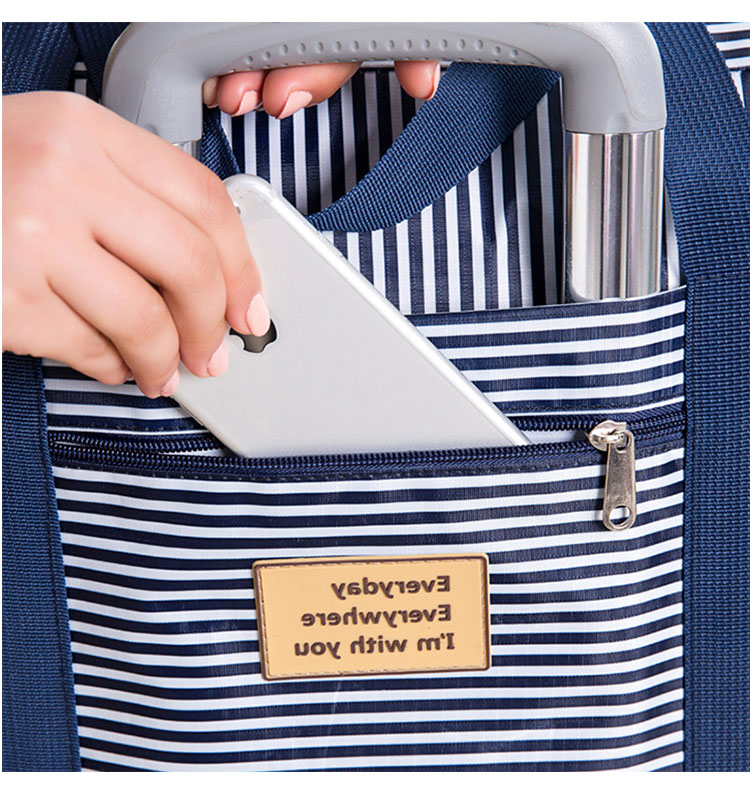 Du lịch kinh doanh túi lưu trữ quần áo không thấm nước quần áo túi duffel Oxford vải lớn xách tay lưu trữ túi phân loại túi vali keo du lich