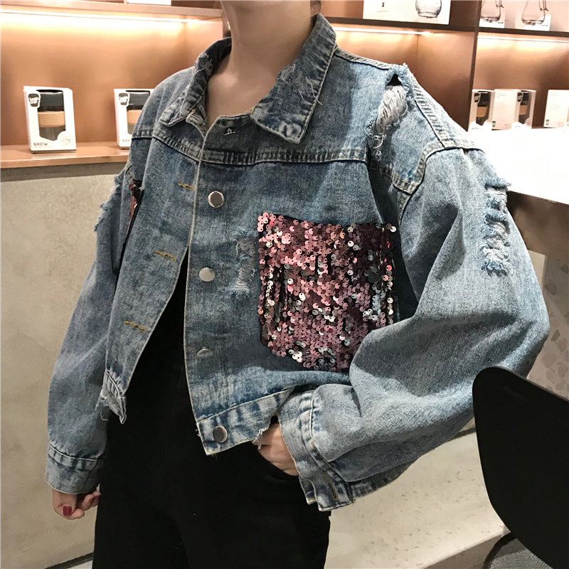Blouson femme BEIWAN     en Cow-boy - Ref 3322020 Image 11