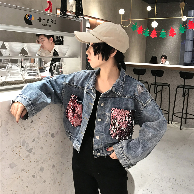 Blouson femme BEIWAN     en Cow-boy - Ref 3322020 Image 10
