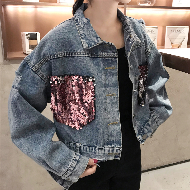 Blouson femme BEIWAN     en Cow-boy - Ref 3322020 Image 14