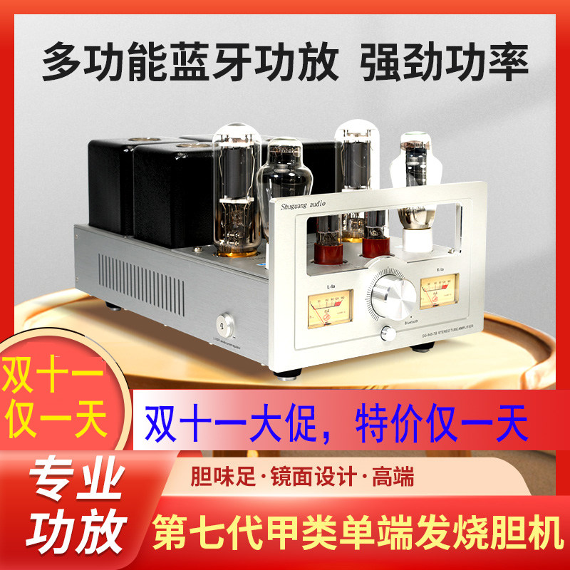 Competition level Dawn Gallbladder Amplifier 300B Bull Push 845 Electronic Tube Amplifier High fidelity Gallbladder Amplifier Fever level Electronic Tube Amplifier