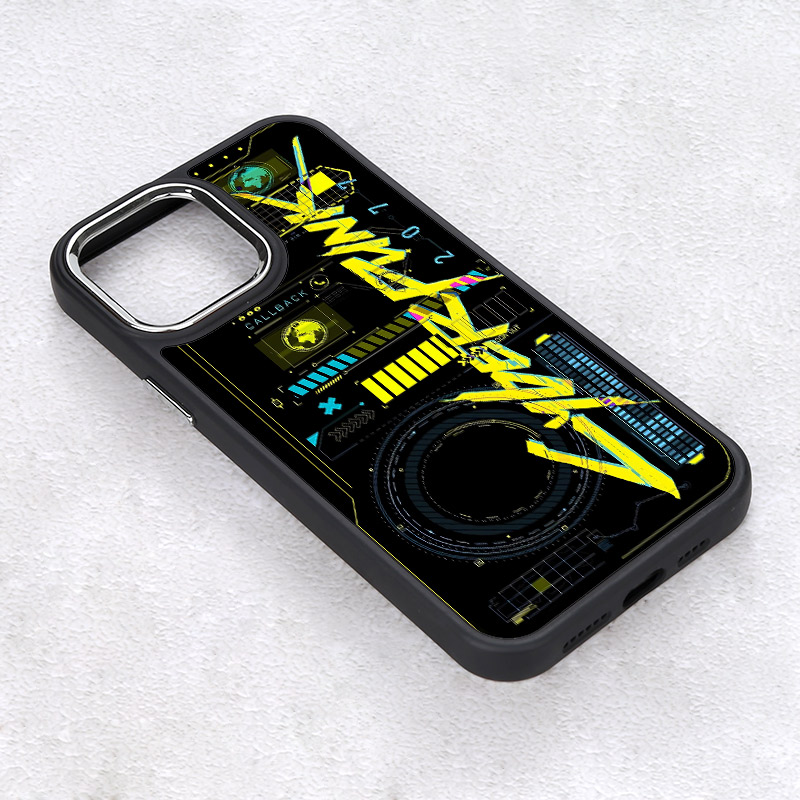 Saibo Punk Edge Mover Mobile Phone Shell Applies iPhone15ProMax Apple 14pm Tide 13 Personality Man-Taobao