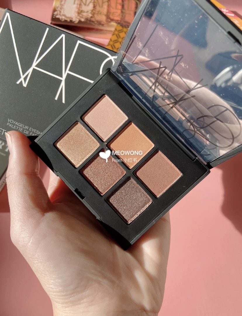 NARS eye shadow Nasus eye shadow six color mini nectar sweet wine disc copper SUEDDE dolce vita