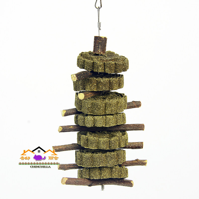 Hardware supplies Holland pig rabbit dragon cat grinding teeth stick apple branch cake rabbit grinding stone bite wooden string