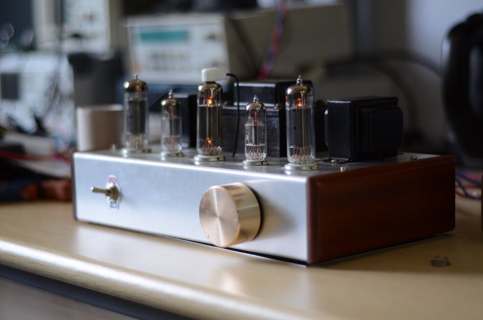 定制HIFI胆机电子管功放，6AV6推EL83三极管接法单端样品