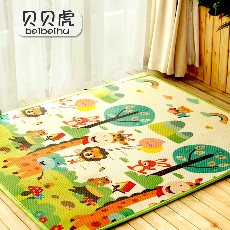 Children's ecological game mat for crawling for living room, carpet, game duvet, increased thickness, 2cm, South Korea