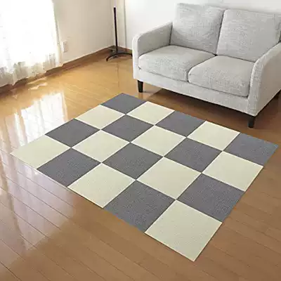 Japan imported living room non-slip floor mat Kitchen waterproof carpet Japanese stitching children's crawling mat washable mat
