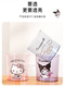 Sanrio Hellokitty 데스크톱 작은 쓰레기는 고가의 귀여운 미니 공개 투명한 어린이 폐기물 바스킷을 사용할 수 있습니다.