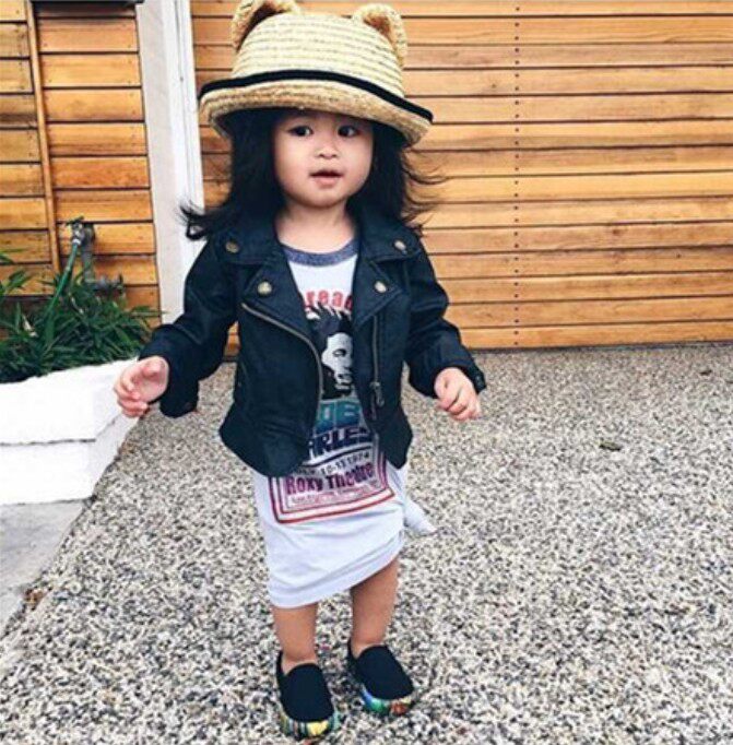 Blouson enfant en cuir PU - Ref 2159502 Image 35