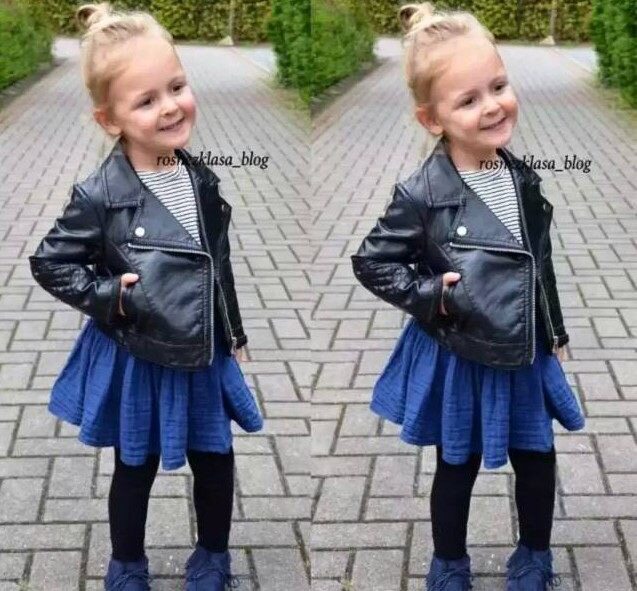 Blouson enfant en cuir PU - Ref 2159502 Image 16