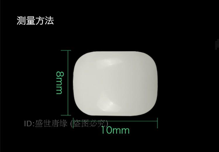 Nhà máy trực tiếp ngọc trắng bồ đề rễ bồ đề trắng gốc 108 hạt cườm vòng tay thùng hạt táo tròn vườn bồ đề - Vòng đeo tay Clasp vòng tay nam vàng