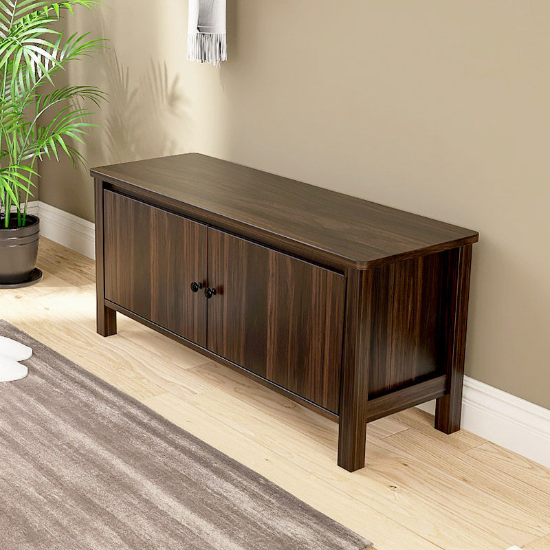 American shoe stool household door wearing shoe stool inward shoe cabinet can take shoe frame in the door bench cabinet to collect bench