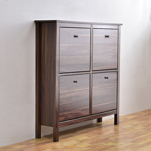 Nordic Partition Shoe Cabinet Turning Door Shoe Cabinet Minimalist Modern Ultra Slim Shoe Closet Tipping Bucket Large Capacity Door Hall Cabinet Suxen Cabinet