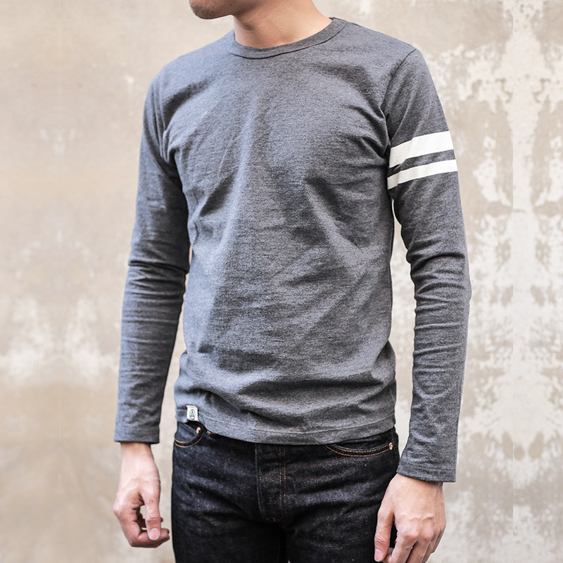 MOMOTARO peach Taro 07-015 repairs to undershirt long sleeve T-shirt Nissan retro 100 lap pure cotton blouses