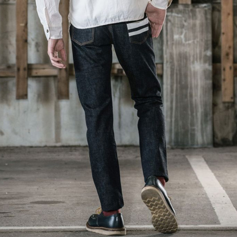 MOMOTARO Peach Taro 0106SPZ Retro Denim Pants RED EAR TANNINS LONG PANTS NISSAN CASUAL PANTS MAN