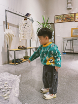 (20% off) baby bear thick sweater wool pullover top knitted sweater