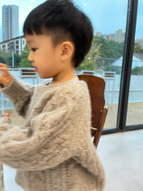 MINIV KIDS Meteor Butterfly ~ Baby Twist Sweater with Wool Childrens Sweater Top