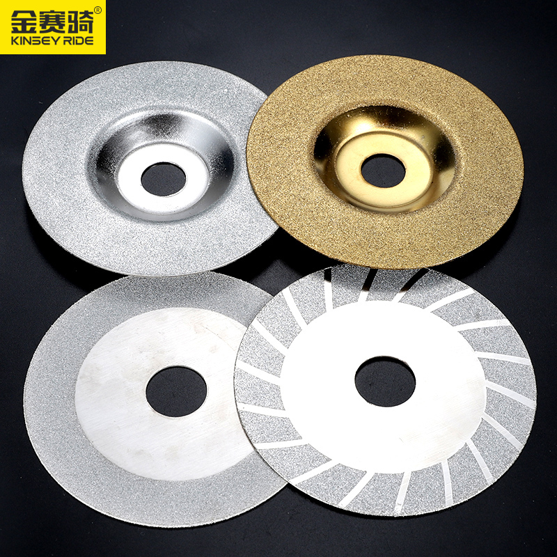 Glass grinding wheel Grinding wheel Diamond cutting piece Angle grinder 100mm tile trimming polishing grinding tool