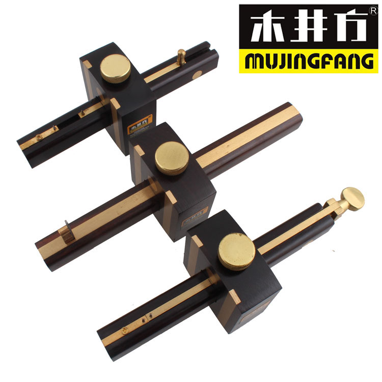 Wooden well Ebony EPAW multifunctional screw scribe woodworking leaner line woodworking tools