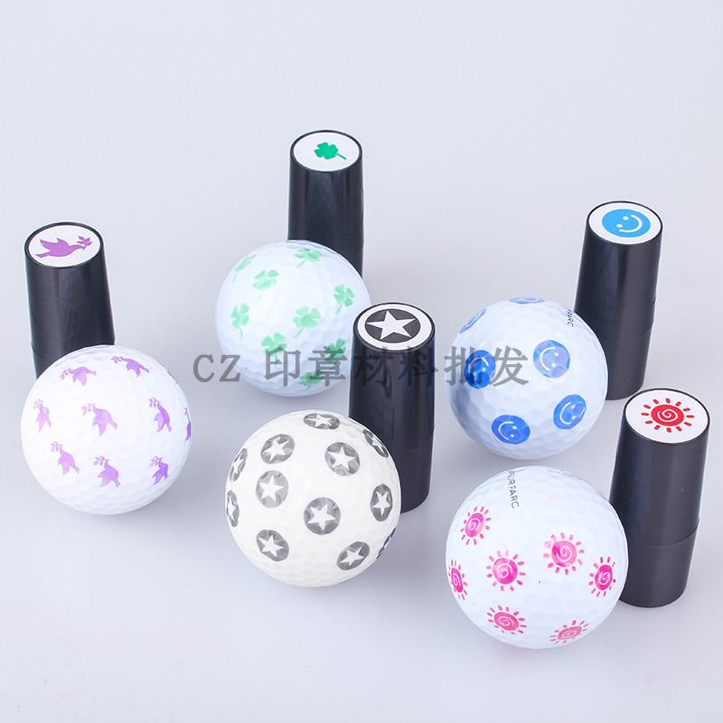 Spot supply golf seal Mark Mark photosensitive fast drying does not fade printing oil thermal to map custom