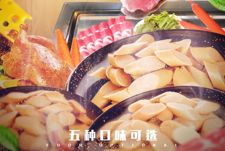 Pet dog xúc xích Husky vàng tóc Samoyed Labrador snack dog ăn ham xúc xích đào tạo 50 bánh xương chó