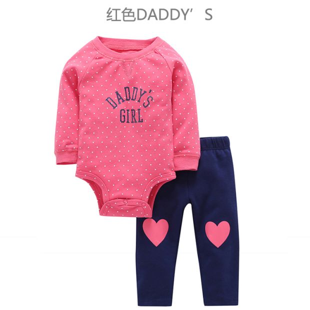 Quần áo sơ sinh cotton dài tay phù hợp với quần áo trẻ em romper túi ass quần jumpsuit jumsuit nhung trẻ em