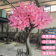 Simulated cherry blossom tree, indoor large green plant landscaping, peach blossom tree, wishing tree, hotel, restaurant, internet celebrity decorative tree