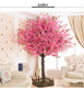 Artificial Peach Blossom Tree, Large Floor-Standing Peach Blossom Decorative Plant, Artificial Peach Tree, Artificial Cherry Blossom Tree, Artificial Plum Blossom Tree, Wish Tree