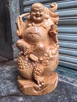 Rosewood fine gold toad Maitreya texture clear whole material to create no splicing office ornaments high 92 long 59 wide 32