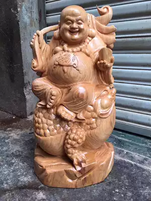 Rosewood boutique Golden Toad Maitreya Maitreya clear whole material to create no splicing office ornaments high 92 long 59 wide 32