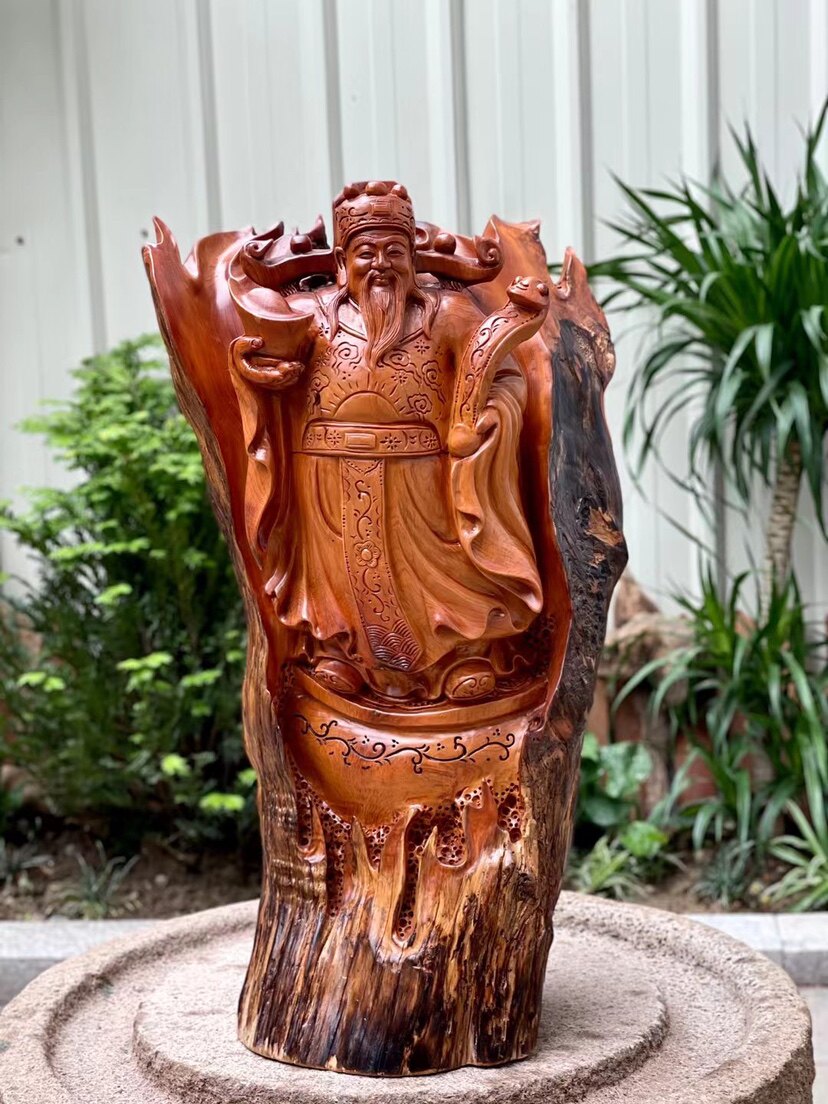 Hot selling chaeen wood carving pendulum pieces chaehentong ruby red wood old stock material clean long 38 meters wide 26 26 63 Carved Gifts