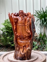 Hot selling chaeen wood carving pendulum pieces chaehentong ruby red wood old stock material clean long 38 meters wide 26 26 63 Carved Gifts