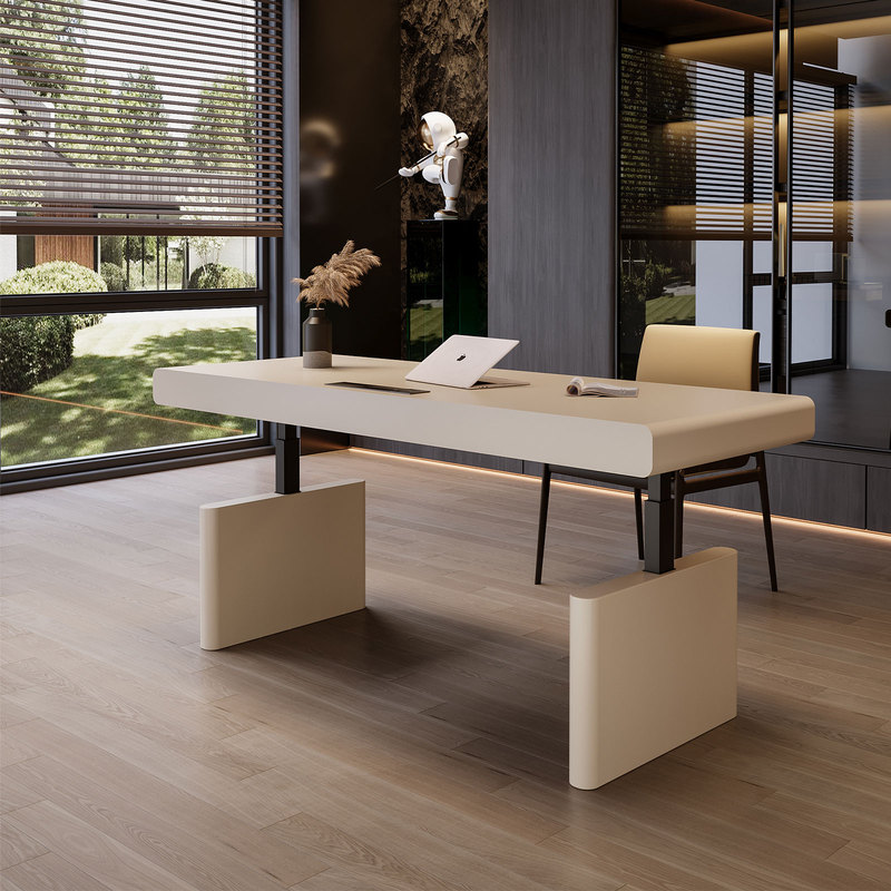 Italian-Style Light Luxury Adjustable Desk, Smart Adjustable Desk, Multifunctional Desk, Long Table Behind Sofa, Home Desk for Studying Italian-Style Light Luxury Adjustable Desk, Smart Adjustable Desk, Multifunctional Desk, Long Table Behind Sofa, Home Desk for Studying