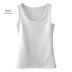 Cổ ấm và nhung tròn cổ không tay quai bên trong sling đáy áo cotton màu rắn mặc quần áo mùa thu đông