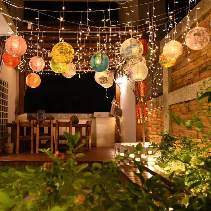 Middle Autumn Lantern Decoration Shop Atmosphere Arrangement Decoration Festival Atmosphere Scene Pendant Ancient Wind Light Lantern Courtyard-Taobao