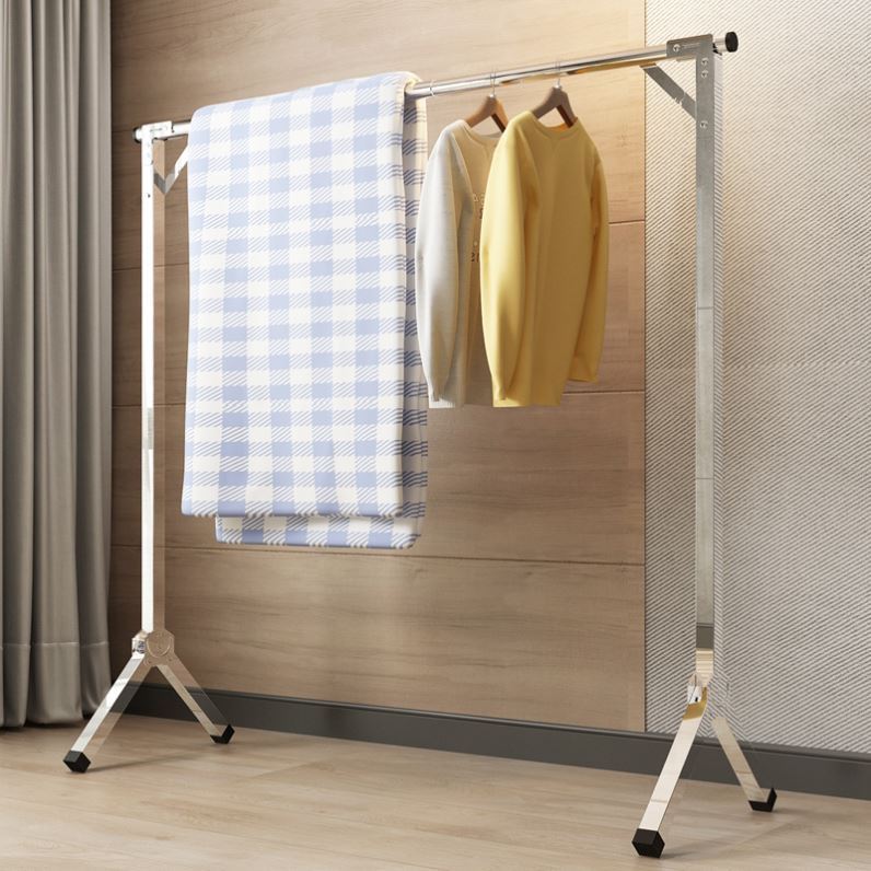 Special hanger for sunburn special clothes hanger on floor Folding Outdoor Thickening of Coarse Clothes Rack Sandrack Drying Rack