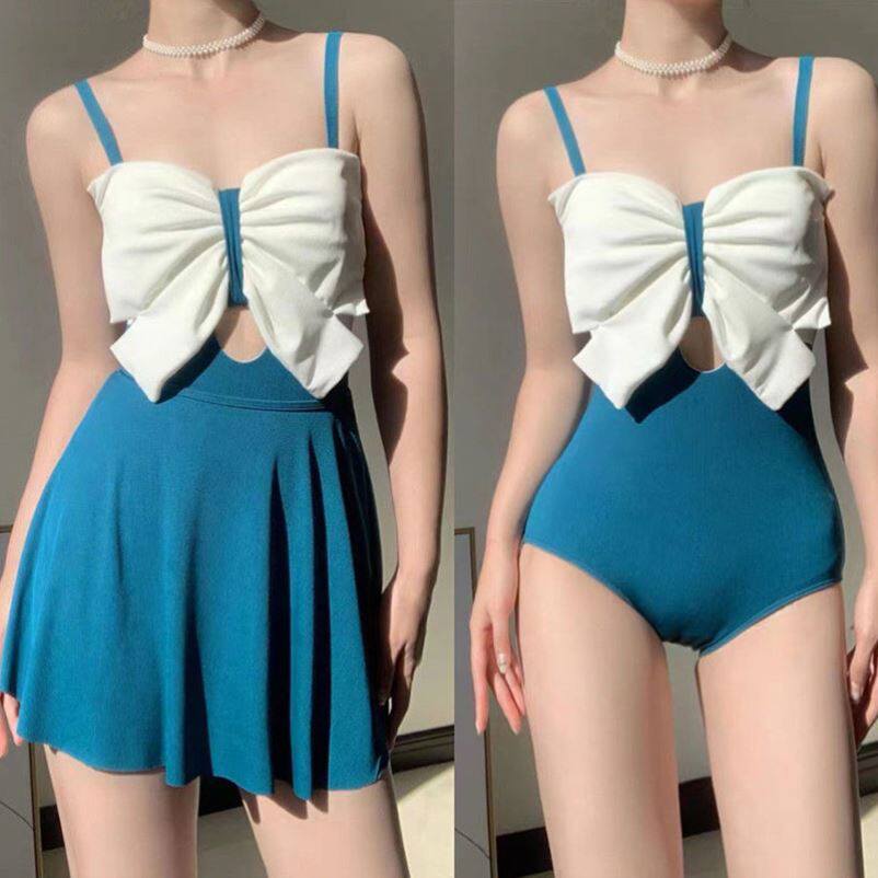 Harness Swimsuit Woman Superior Sensation Pure Desire Wind Net Red Conspicubi Swimsuit 2022 New Lady Slightly Fat Shade